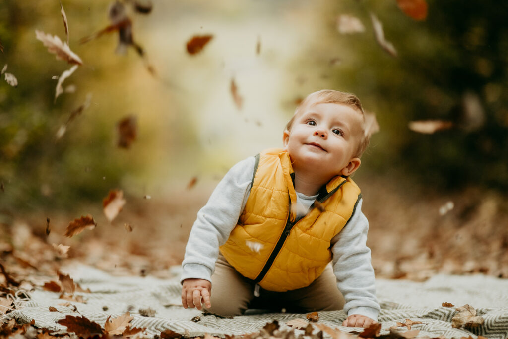 őszi családi fotózás
